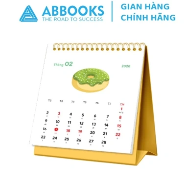 Lịch Để Bàn Mini 2.026 Chủ Đề Cake Matcha kèm Note và Sticker Dễ Thương - ABBOOkS 3 Lịch Để Bàn Mini 2.026 Chủ Đề Cake Matcha kèm Note và Sticker Dễ Thương - ABBOOkS 3