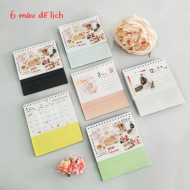 Lịch để bàn mini 2.026 dễ thương, lịch âm và ngày lễ Tết, giảm giá còn 21.000 VND 6