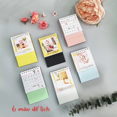 Lịch để bàn mini 2.026 dễ thương, lịch âm và ngày lễ Tết, giảm giá còn 21.000 VND 7