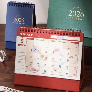 Lịch để bàn PETOFQ 2.026 Mini di động, trang trí máy tính, quà tặng - Giá 66.420₫ 8