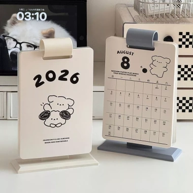 Lịch Để Bàn Sáng Tạo 2.026: Phong Cách Mới, Lật Văn Phòng, Trang Trí Sổ Tay Học Sinh, Giá 81,246 VND