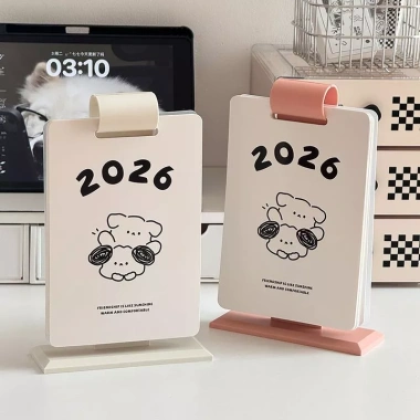 Lịch Để Bàn Sáng Tạo 2.026: Phong Cách Mới, Lật Văn Phòng, Trang Trí Sổ Tay Học Sinh, Giá 81,246 VND