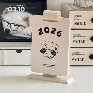 Lịch Để Bàn Sáng Tạo 2.026: Phong Cách Mới, Lật Văn Phòng, Trang Trí Sổ Tay Học Sinh, Giá 81,246 VND