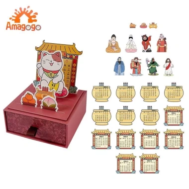 Lịch Để Bàn Tết Nguyên Đán DIY - Thiết Kế Phong Cách Cafe, Giá 150.700đ