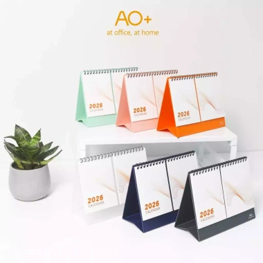 Lịch để bàn Todo 2.026 AO+ ghi chú lịch âm, đế nhựa 6 màu - Giá chỉ 49.800₫