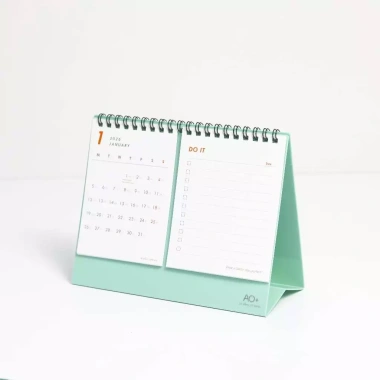 Lịch để bàn Todo 2.026 AO+ ghi chú lịch âm, đế nhựa 6 màu - Giá chỉ 49.800₫