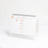 Lịch để bàn Todo 2.026 viền sóng âm nhỏ gọn, thiết kế tối giản, đế nhựa 6 màu 2