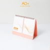 Lịch để bàn Todo 2.026 viền sóng âm nhỏ gọn, thiết kế tối giản, đế nhựa 6 màu 7