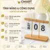 Lịch Để Bàn Văn Phòng Gỗ Thủ Công MS3 - Thiết Kế Hiện Đại Tối Giản, Giá 54.000₫ 2
