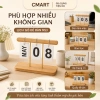 Lịch Để Bàn Văn Phòng Gỗ Thủ Công MS3 - Thiết Kế Hiện Đại Tối Giản, Giá 54.000₫ 5