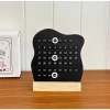 Lịch Đế Gỗ HT8.001 - Bàn Xoay Tròn Decor, Đánh Dấu Ngày Tháng, Phù Hợp Bàn Học và Làm Việc, Giá 120k 7