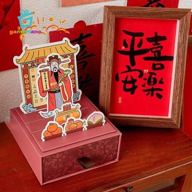 Lịch DIY Đa Năng Tết Nguyên Đán - Lịch để bàn phong cách căn hộ, ký túc xá, trang trại, Giá 141.900 VND