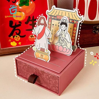 Lịch DIY Đa Năng Tết Nguyên Đán - Lịch để bàn phong cách căn hộ, ký túc xá, trang trại, Giá 141.900 VND