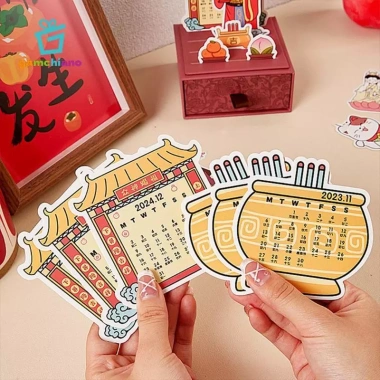 Lịch DIY Đa Năng Tết Nguyên Đán - Lịch để bàn phong cách căn hộ, ký túc xá, trang trại, Giá 141.900 VND