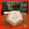 Lịch Gỗ Đa Giác 12 Mặt 2.026 Khắc Theo Yêu Cầu - Quà Tết Sếp, Khách Hàng, Người Thân - 139k 8