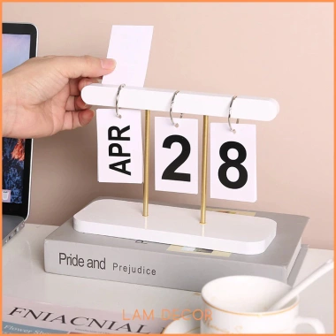 Lịch gỗ đa năng phụ kiện chụp ảnh, decor phòng khách, giảm giá 88k, thiết kế tinh tế, chất liệu tự nhiên