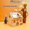 Lịch Gỗ Decor 2.026 HAMET - Ngôi Nhà Dễ Thương, Quà Tết Độc Đáo Giá 265.500₫