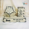 Lịch Gỗ Ngũ Giác L02 12 Mặt 2.026 - kèm hộp bút, khắc logo, lịch Tết, ưu đãi 47.5k 7