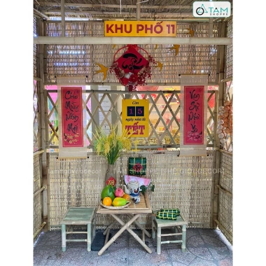 Lịch gỗ nhẹ Sơn thủ công Đếm ngày đến Tết 30x42cm - Thiết kế độc đáo LICH-03 4