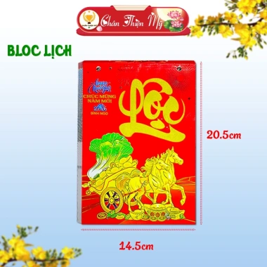 Lịch Gỗ Treo Tường Mica Tráng Gương - Bloc Lịch Chân Thiện Mỹ - Quà Tặng Gia Đình 220k 6