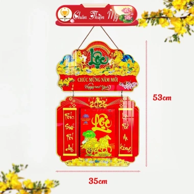 Lịch Gỗ Treo Tường Mica Tráng Gương - Bloc Lịch Chân Thiện Mỹ - Quà Tặng Gia Đình 220k 8