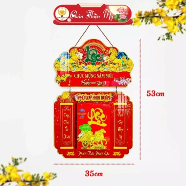 Lịch Gỗ Treo Tường Mica Tráng Gương - Bloc Lịch Chân Thiện Mỹ - Quà Tặng Gia Đình 220k 9