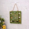 Lịch gỗ treo tường phong cách retro - Đẹp sắc nét, tặng móc treo, dây thừng và đinh gắn tường - Giá ưu đãi 137.000₫