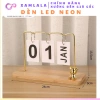 Lịch Lật Bàn Decor Tiệc Sinh Nhật XƯỞNG ĐÈN XAMLALA - Giá Ưu Đãi 129.999 VND 3