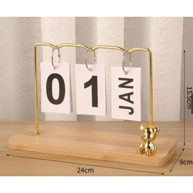 Lịch Lật Bàn Decor Tiệc Sinh Nhật XƯỞNG ĐÈN XAMLALA - Giá Ưu Đãi 129.999 VND 6