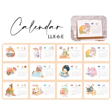 Lịch Lò Xo 2.025-2.026 Minh Họa Study With Me - Thiết Kế Năng Động, Giảm 18% 2