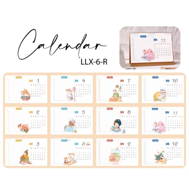 Lịch Lò Xo 2.025-2.026 Minh Họa Study With Me - Thiết Kế Năng Động, Giảm 18% 4