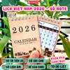 Lịch Mini 2.026 Bỏ Túi và Để Bàn Ngày Âm - Capypara, Gấu Dâu, 23,500 VND 5