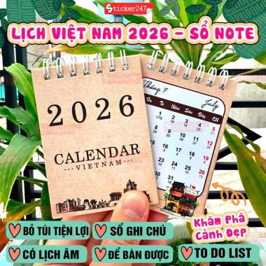 Lịch Mini 2.026 Bỏ Túi và Để Bàn Ngày Âm - Capypara, Gấu Dâu, 23,500 VND 5