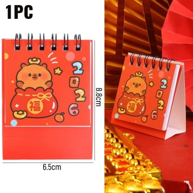 Lịch Mini 2.026 Năm Ngựa - Hoạt hình, biểu tượng may mắn Trung Quốc, lịch giấy 10 Lịch Mini 2.026 Năm Ngựa - Hoạt hình, biểu tượng may mắn Trung Quốc, lịch giấy 10