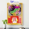 Lịch Tết 2.023 Cây Đồng Tiền và Hoa Mai 40x60cm Độ Dày 10mm - Giá Ưu Đãi 260.000 6