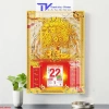 Lịch Tết 2.023 Cây Đồng Tiền và Hoa Mai 40x60cm Độ dày 10mm Giá ưu đãi 260.000 VNĐ 5