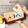 Lịch Tết 2.026 A6 Thay Tháng Đồng Hồ Gỗ Để Bàn NHAGO Không Ồn Quà Doanh Nghiệp 5