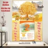 Lịch Tết 2.026 Bìa Bính Ngọ 30x40cm 9mm Viền Vàng, tặng Bloc Đại 14.5x20.5cm - 144k 3