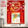Lịch Tết 2.026 Bìa Bính Ngọ 30x40cm 9mm Viền Vàng, tặng Bloc Đại 14.5x20.5cm - 144k 6