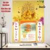 Lịch Tết 2.026 Bìa Bính Ngọ 30x40cm 9mm Viền Vàng, tặng Bloc Đại 14.5x20.5cm - 144k 10
