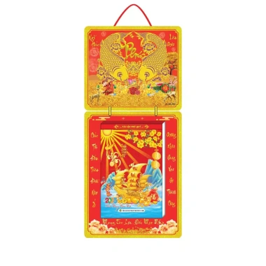 Lịch Tết 2.026 bìa gấp giữa 30x65cm in UV tráng gương cao cấp kèm bloc đại 20x30cm - Giá chỉ 225.000đ 7 Lịch Tết 2.026 bìa gấp giữa 30x65cm in UV tráng gương cao cấp kèm bloc đại 20x30cm - Giá chỉ 225.000đ 7