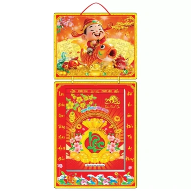 Lịch Tết 2.026 bìa gấp giữa 35x73cm in UV tráng gương cao cấp, bloc đại 25x35cm - Giá chỉ 300.000đ 5 Lịch Tết 2.026 bìa gấp giữa 35x73cm in UV tráng gương cao cấp, bloc đại 25x35cm - Giá chỉ 300.000đ 5
