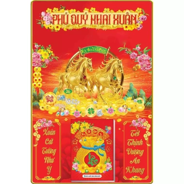 Lịch Tết 2.026 bìa gỗ Mã Đáo Thành Công 04 kt 40x60cm + bloc 14.5×20.5cm - Giá ưu đãi 187.500₫ 7 Lịch Tết 2.026 bìa gỗ Mã Đáo Thành Công 04 kt 40x60cm + bloc 14.5×20.5cm - Giá ưu đãi 187.500₫ 7