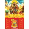 Lịch Tết 2.026 bìa gỗ tráng gương viền Thần Tài 40x60cm bloc 14.5×20.5cm Giá 187.500 VND 2