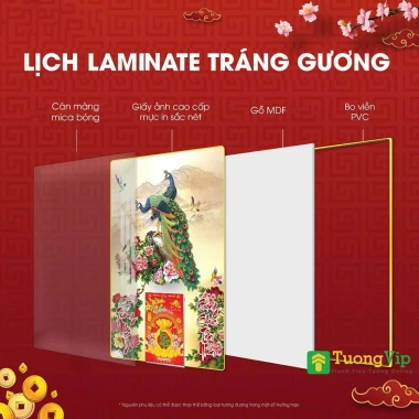 Lịch Tết 2.026 Bloc 17x26‑30x40cm Thuận Buồm Xuôi Gió Trọn Bộ Đầu Treo Laminate giảm giá 238.100₫