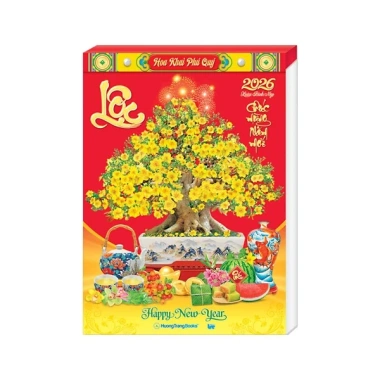 Lịch Tết 2.026 Bloc Đại Rời 14.5x20.5cm 13x19cm - Giá ưu đãi 55.016đ, quà tết
