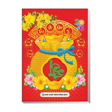 Lịch Tết 2.026 Bloc Lịch Đại Rời 14.5x20.5 cm - Giá ưu đãi 67.400₫ 3