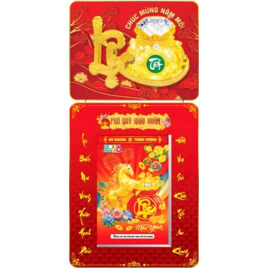 Lịch Tết 2.026 Bloc Siêu Đại 17x26-20x30 cm Chữ Lộc Laminate Giá ưu đãi 238k