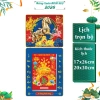 Lịch Tết 2.026 Bloc Siêu Đại 17x26 & 20x30 - Mã Đáo Thành Công, Đầu Treo Laminate, Giá ưu đãi 238.100₫