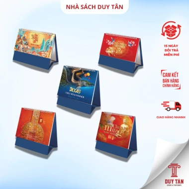 Lịch Tết 2.026 Bông Sen Lịch để bàn Chủ Đề Không Giấy Note Giá ưu đãi 32.500đ